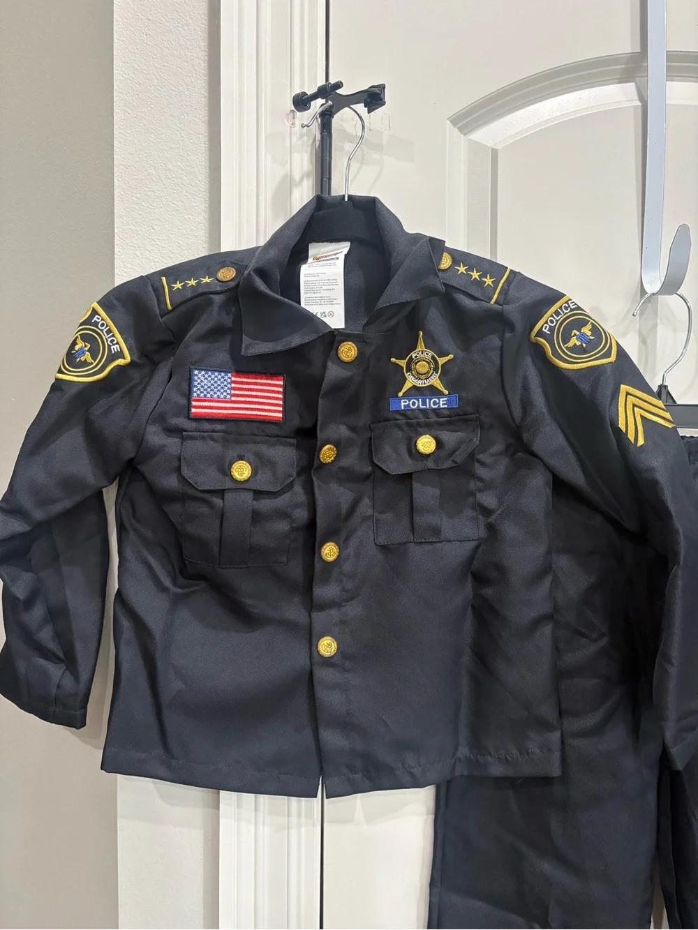 Spooktacular Creations Police costume Youth Small 5-7 With accessories GUC